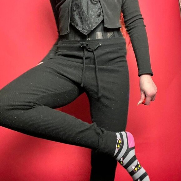 Weekend edition / Black cozy legging sweatpants 🖤🖤​​​​​ - Picture 3 of 5